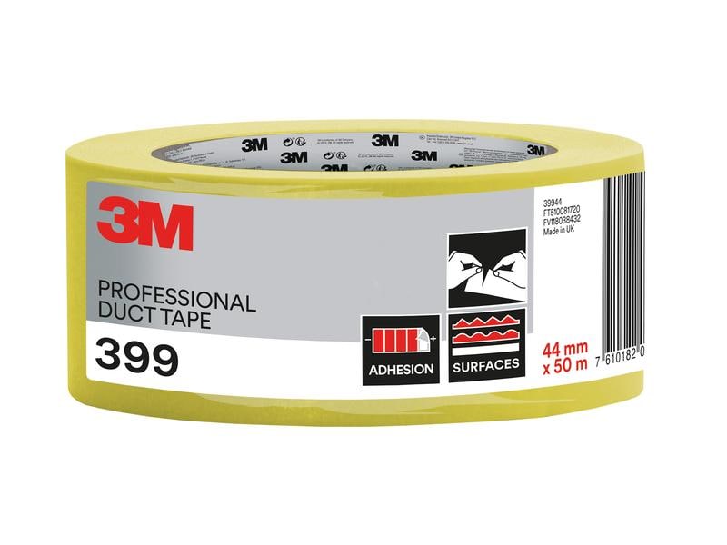 3M Bande tissée pour béton 44 mm x 50 m, Jaune