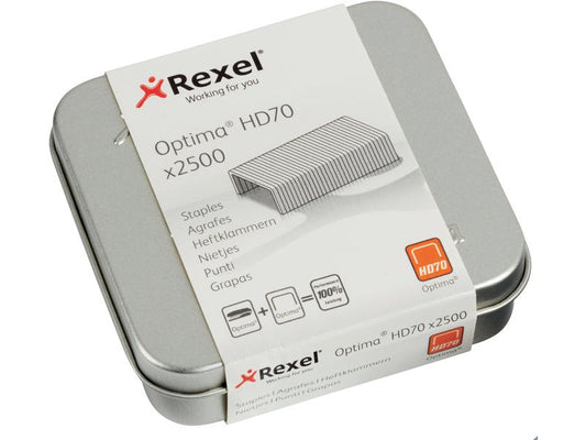 Rexel Agrafe Optima 2500 Pièce/s