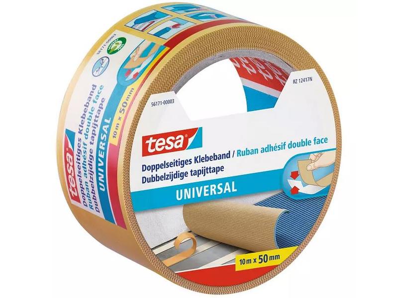 tesa Ruban adhésif -Set Universal, 50 mm x 10 m, 6 rouleaux, Brun