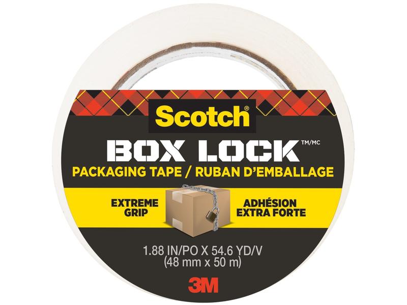 Scotch Ruban d'emballage Box Lock 48 mm x 50 m, 1 rouleau