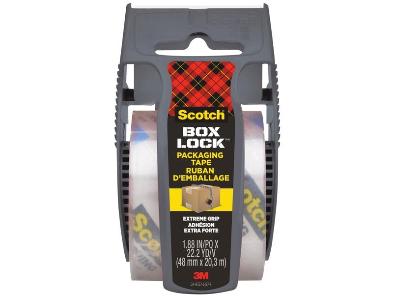 Scotch Ruban d'emballage Box Lock 48 mm x 20.3 m, 1 rouleau