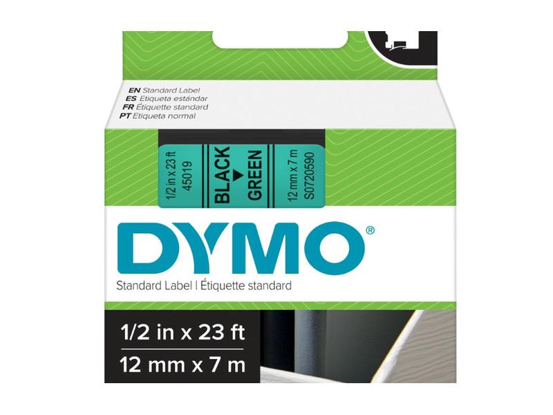 DYMO Ruban d’étiquettes D1 Noir auf Vert