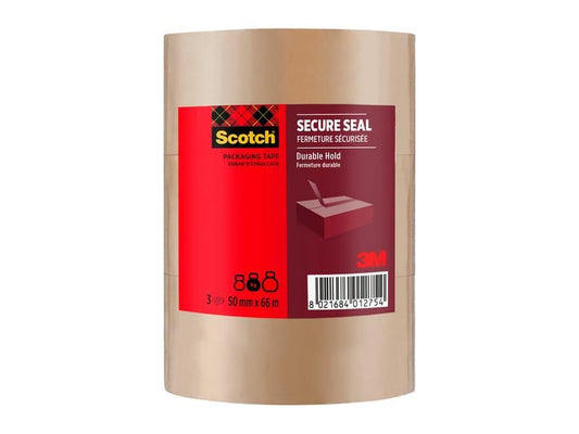 Scotch Ruban adhésif Heavy 50 mm x 66 m Marron 3 rouleaux