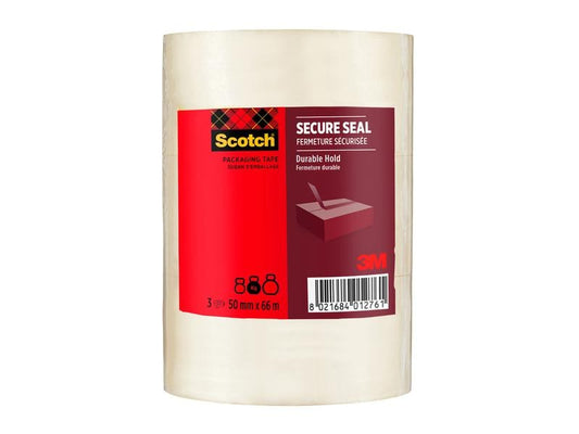 Scotch Ruban adhésif Heavy 50 mm x 66 m transparent 3 rouleaux