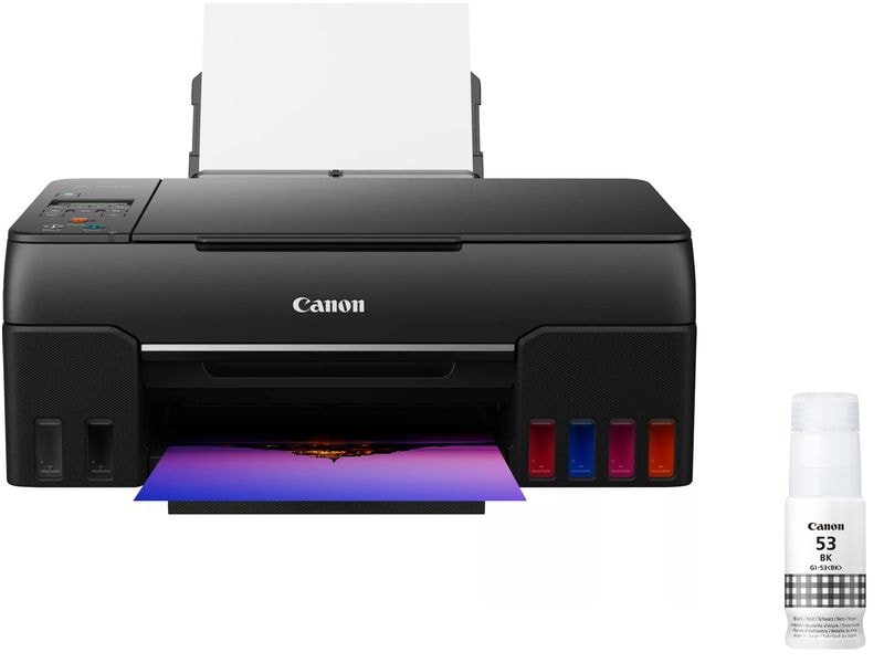 Canon Imprimante multifonction PIXMA G650 incl. autre encre GI-53BK