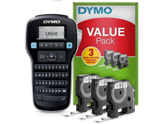 DYMO Appareils d’étiquetage LabelManger 160 Value Pack