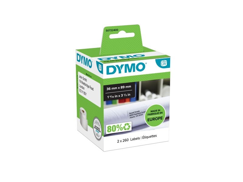 DYMO Rouleau à étiquettes Thermo Direct 36 x 89 mm