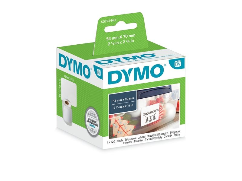 DYMO Rouleau à étiquettes Thermo Direct 54 x 70 mm