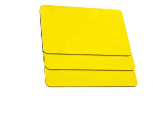 Evolis Ébauche de carte. Jaune fluo