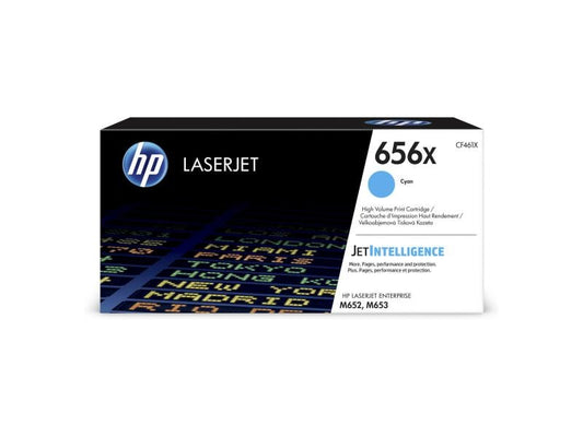 HP Toner Nr. 656X (CF461X) Cyan