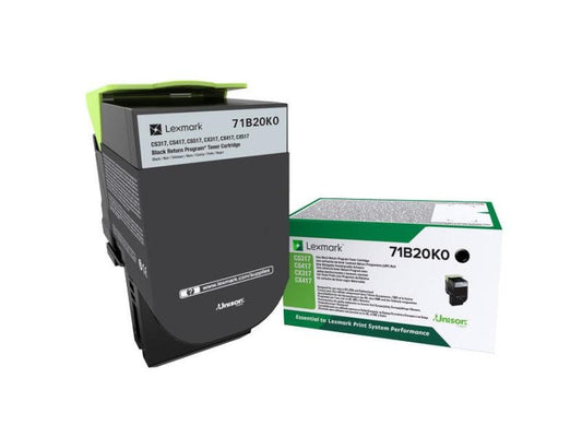 Lexmark Toner 71B20K0 noir