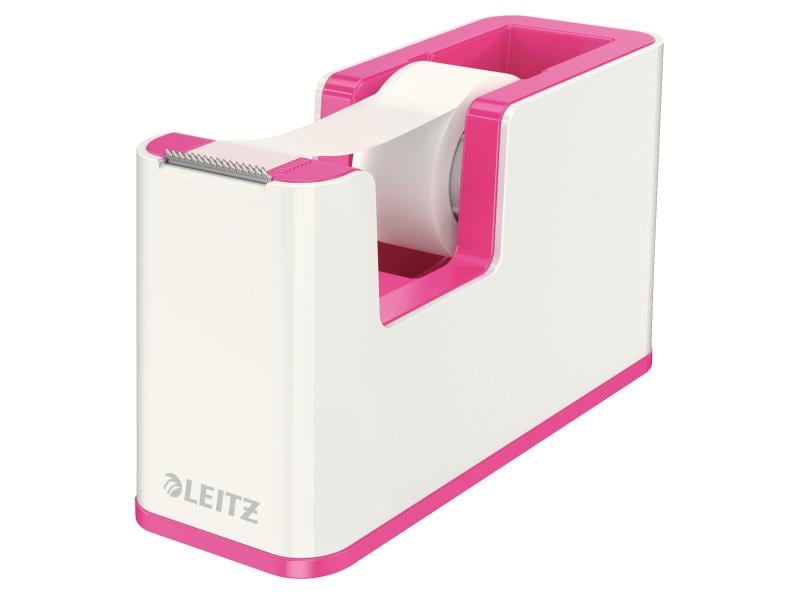 Leitz Dévidoir de table Duo Colour 51 mm x 76 mm, Rose