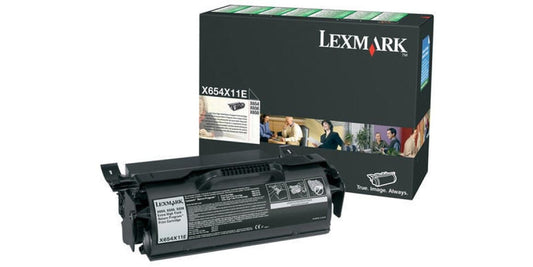 Lexmark Toner X654X11E noir