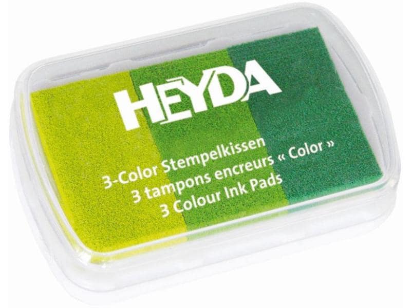 Heyda Tampon encreur 9x6 cm Vert