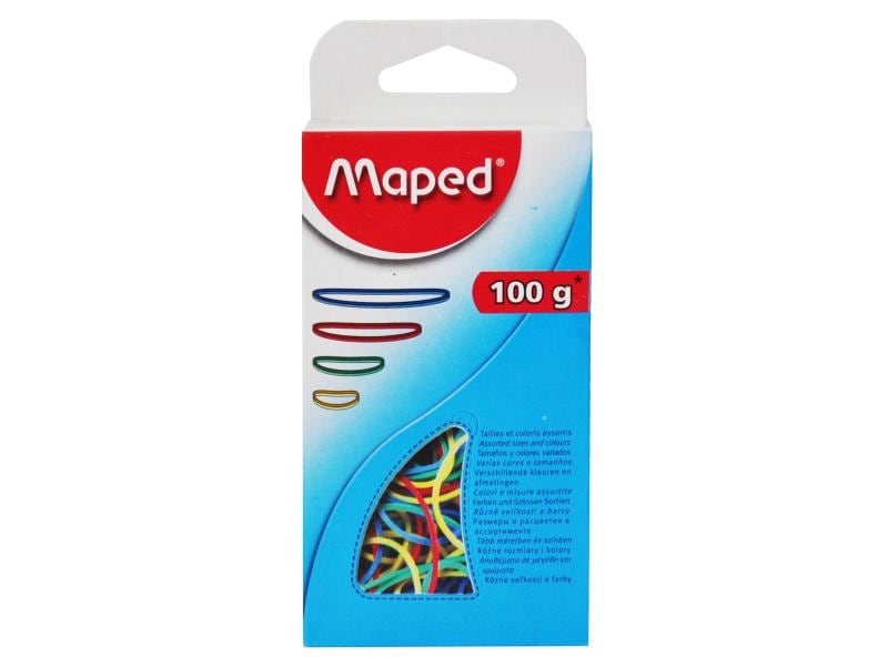 maped Ruban élastique Ringe à 100 g colorés