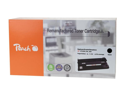 Peach Toner HP Nr. 26X (CF226X) noir