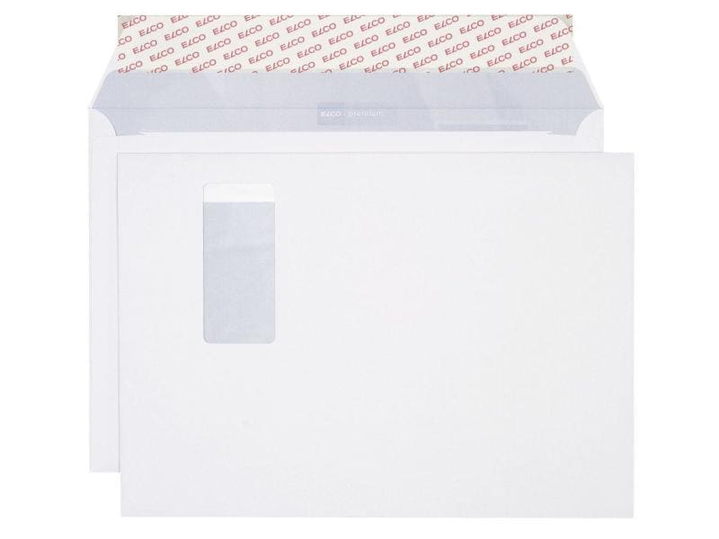 ELCO Enveloppe Office C4 avec fenêtre à droite, 10 pièces