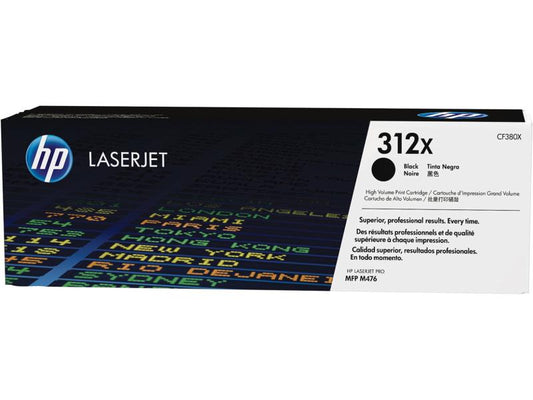 HP Toner Nr. 312X (CF380X) noir