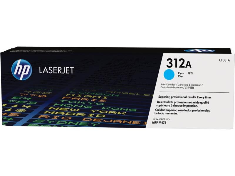 HP Toner Nr. 312A (CF381A) Cyan