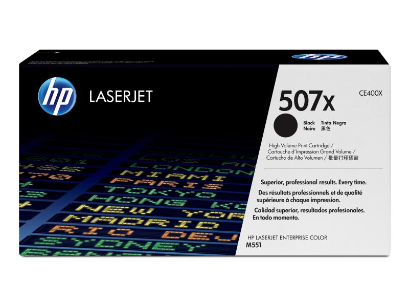 HP Toner Nr. 507X (CE400X) noir