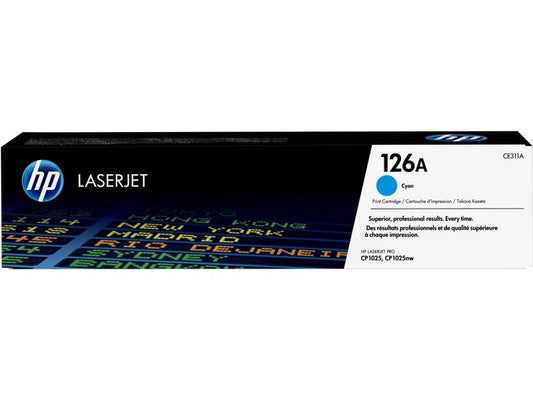 HP Toner Nr. 126A (CE311A) Cyan