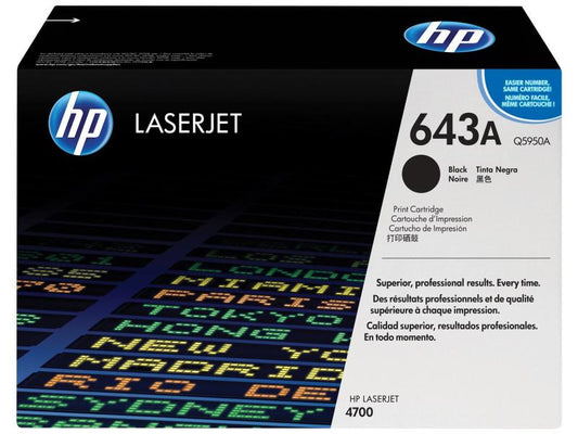 HP Toner Nr. 643A (Q5950A) noir