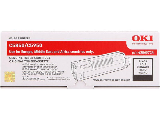 OKI Toner 43865724 noir