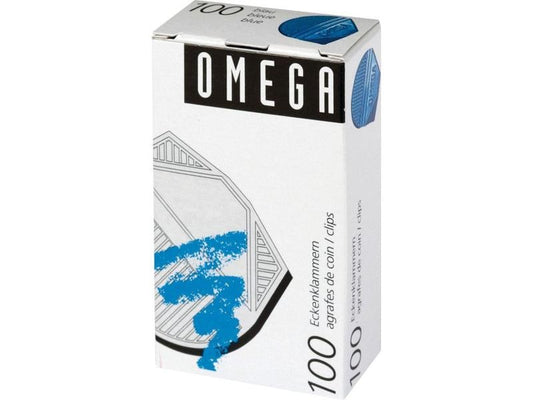 Omega Trombone d'angle 100 pièces, Bleu métallisé