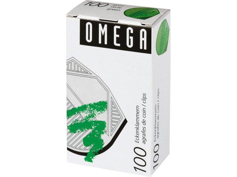 Omega Trombone d'angle 100 pièces, Vert métallisé