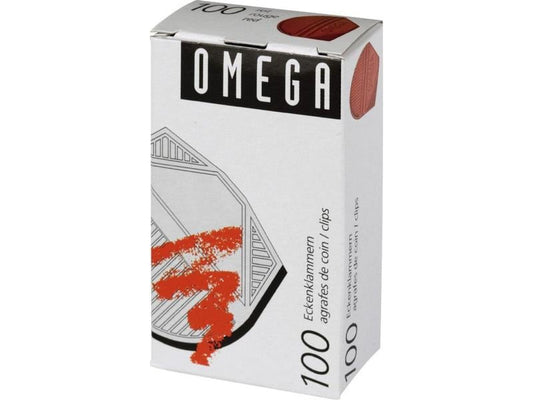 Omega Trombone d'angle 100 pièces, Rouge métallisé