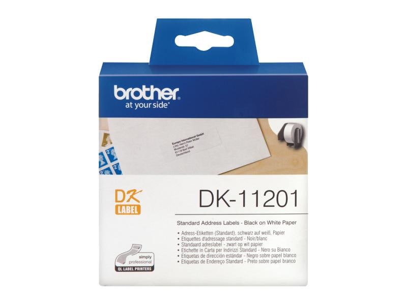 Brother Rouleau à étiquettes DK-11201 Thermo Direct 29 x 90 mm