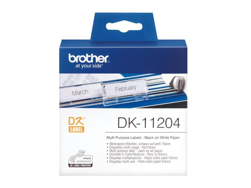 Brother Rouleau à étiquettes DK-11204 Thermo Direct 17 x 54 mm