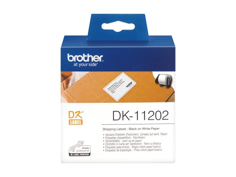 Brother Rouleau à étiquettes DK-11202 Thermo Direct 62 x 100 mm