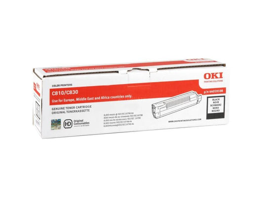 OKI Toner 44059108 noir
