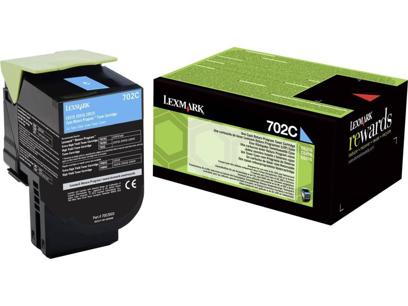 Lexmark Toner 70C20C0 Cyan