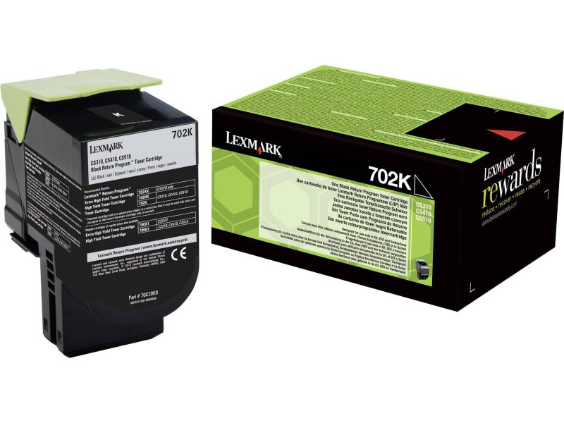 Lexmark Toner 70C20K0 noir