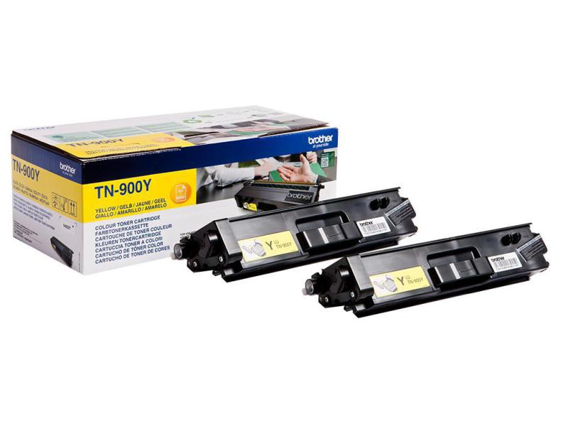 Brother Kits de toner TN-900Y Yellow