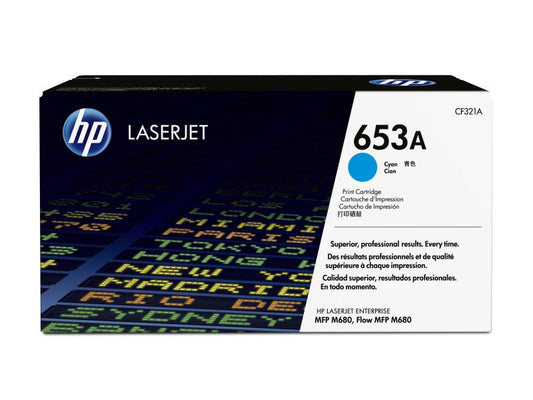HP Toner 653A (CF321A) Cyan