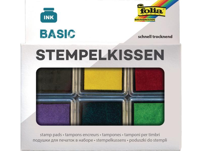 Folia Tampon encreur Basic Multicolore