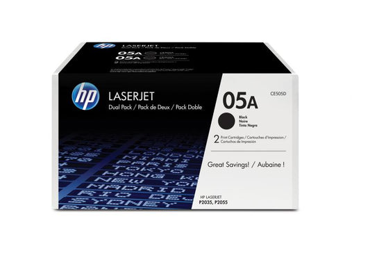 HP Toner Nr. 05A (CE505D) noir