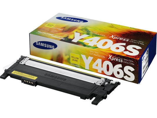 Samsung by HP Toner CLT-Y406S / SU462A Yellow