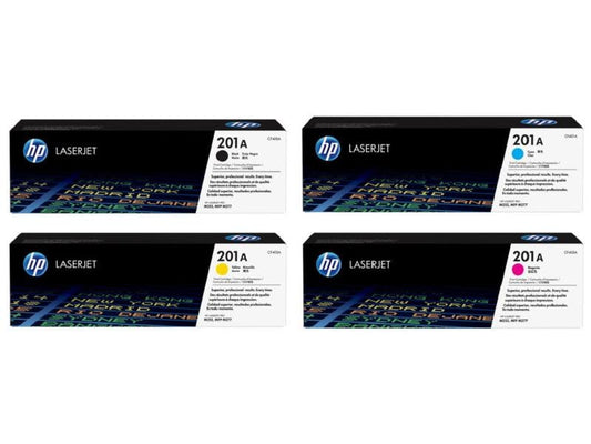 HP Kits arc-en-ciel Nr. 201A (CF400A-CF403A) BL/C/M/Y