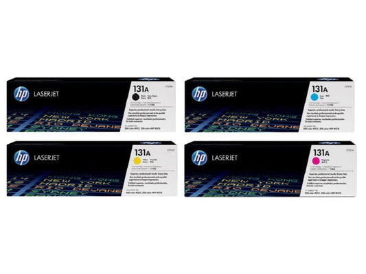 HP Kits arc-en-ciel Nr. 131A (CF210A-CF213A) BL/C/M/Y