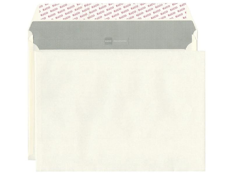 ELCO Enveloppe Documento B5 Beige sans fenêtre, 250 pièces