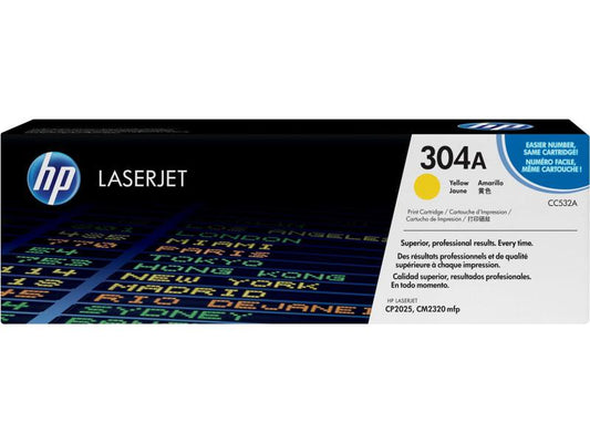 HP Toner Nr. 304A (CC532A) Yellow