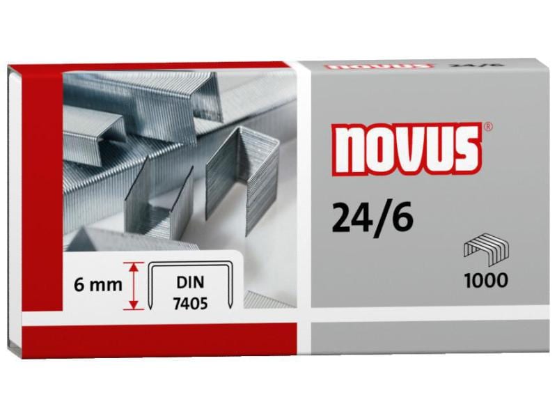 Novus Agrafe 24/6 1000 pièces