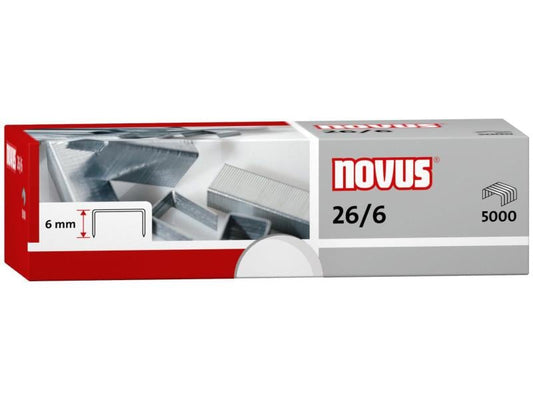 Novus Agrafe 26/6 5000 pièces