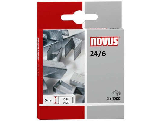 Novus Agrafe 24/6 2000 Pièce/s