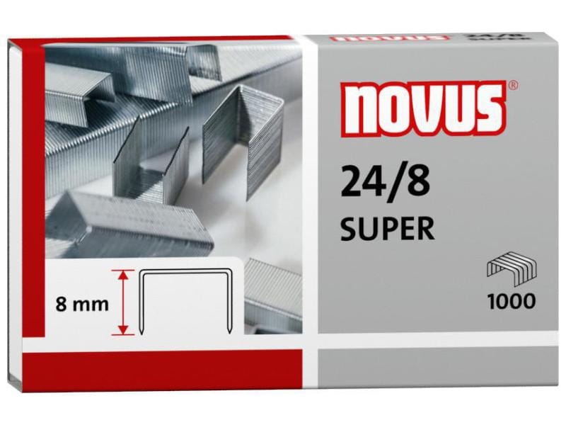 Novus Agrafe 24/8 Super 1000 pièces