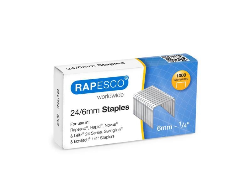 Rapesco Agrafe 24/6  1000 pièces